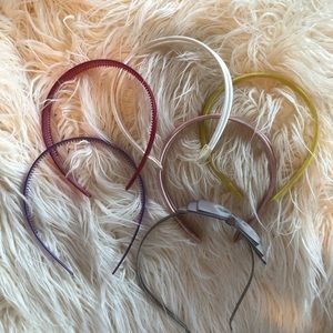 6 piece assorted headband set